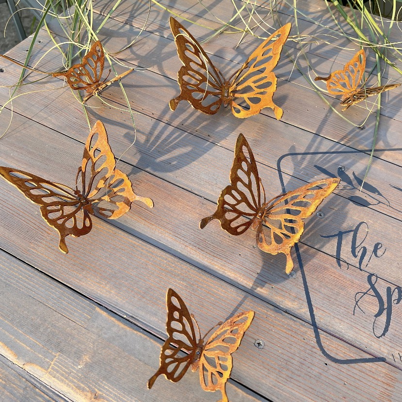 Monarch Butterfly Metal Wall Art & Garden Decor